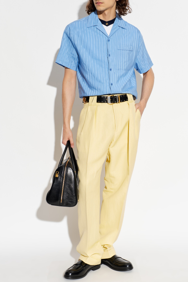 Versace Creased trousers