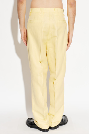 Versace Creased trousers