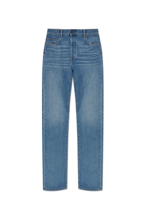 Straight-leg jeans