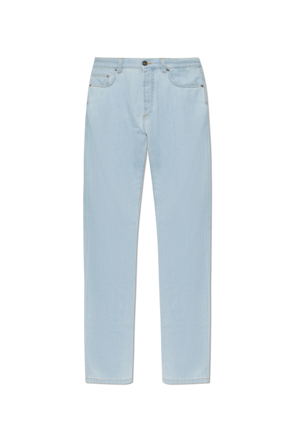 Straight-leg jeans od Versace