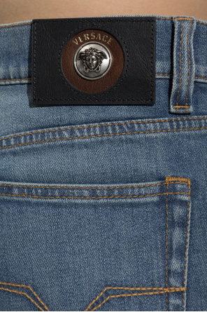 Versace Jeans mit schmal zulaufenden Beinen