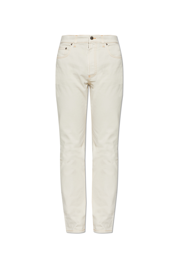 Jeans with slightly tapered legs od Versace
