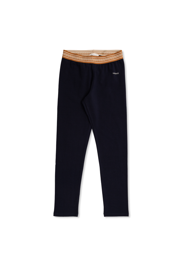 Leggings with logo od Versace Kids