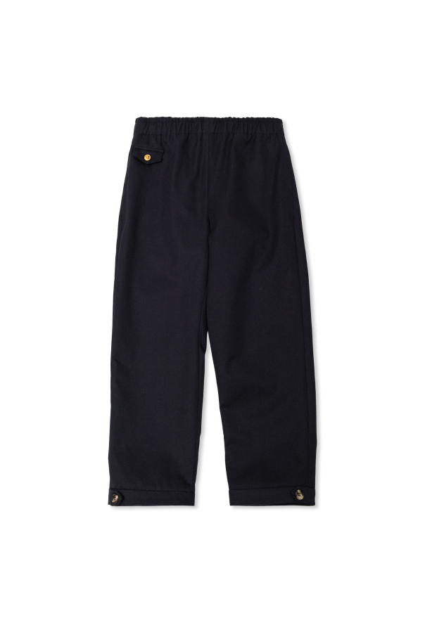 Cotton trousers od Versace Kids