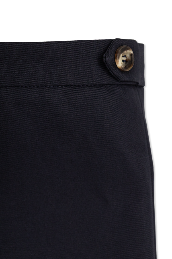 Versace Kids Bawełniane spodnie