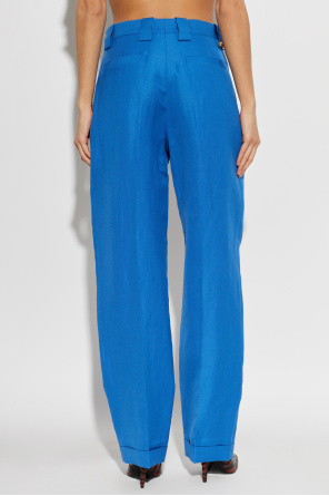 Versace Pleated trousers