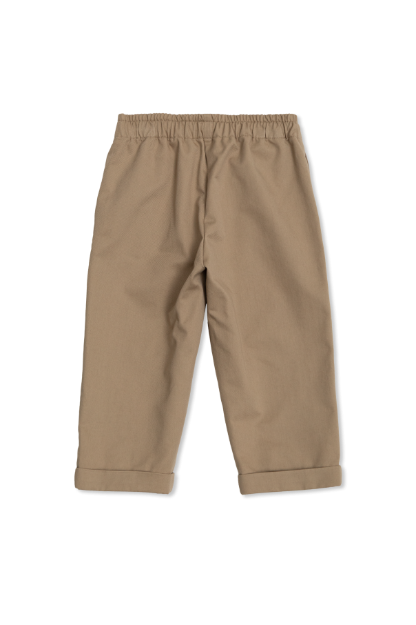 Cotton trousers od Versace Kids