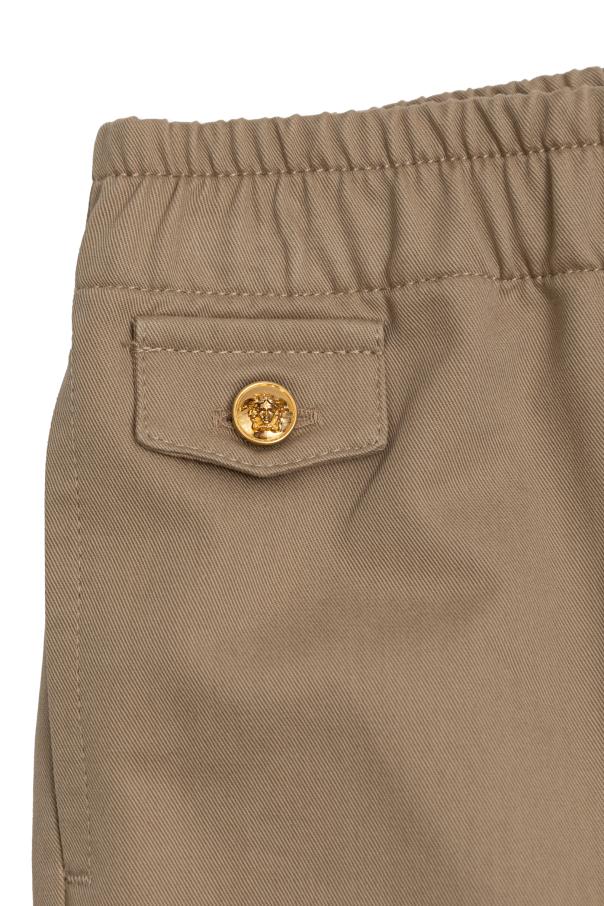 Versace Kids Cotton trousers