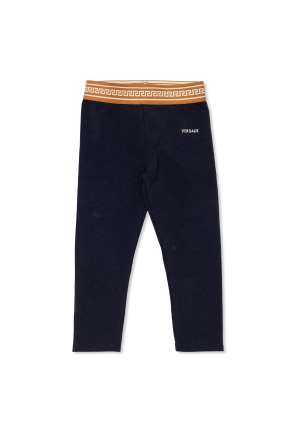 Leggings con logo bordado