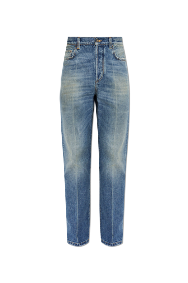 Jeans with 'vintage' effect od Versace