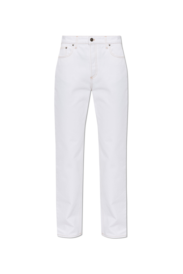 Jeans with slightly tapered legs od Versace