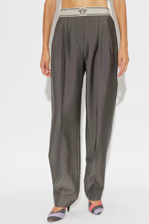 Versace Creased trousers