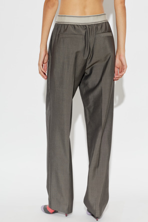 Versace Creased trousers