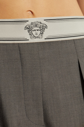 Versace Creased trousers