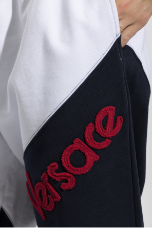 Versace Pantalones de chándal con logo