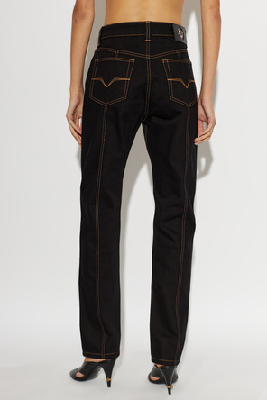 Versace Jeans with contrasting stitching