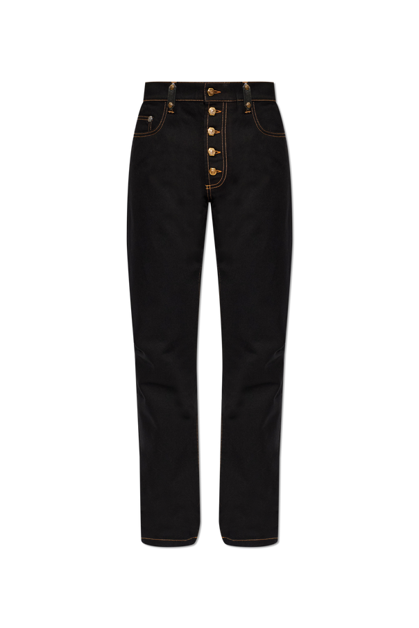 Straight-leg jeans od Versace