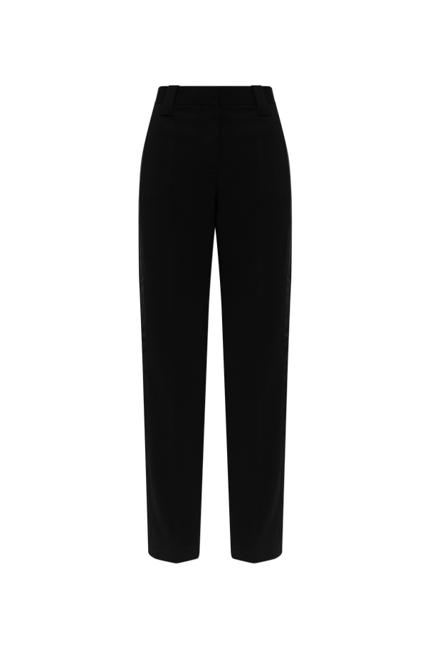 Wool Pleated Trousers od Versace