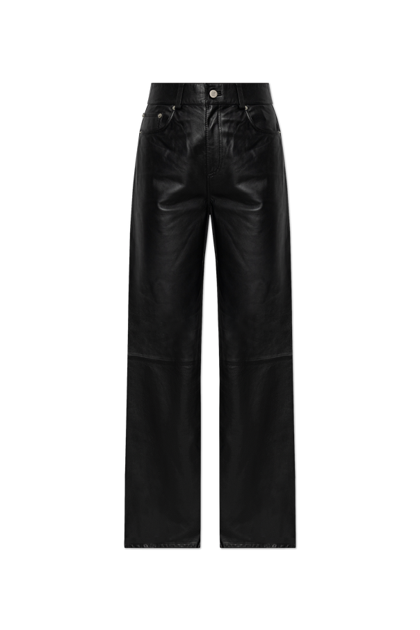 ‘Vinea’ leather trousers od By Malene Birger