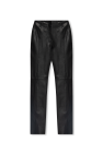 forte forte Leather trousers