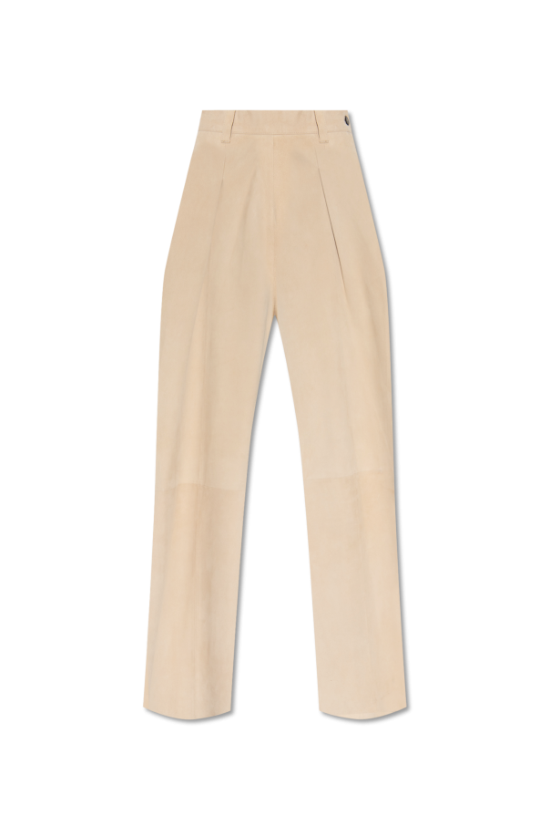 forte_forte Suede Douuod trousers