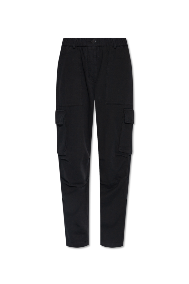 forte_forte Cotton cargo trousers