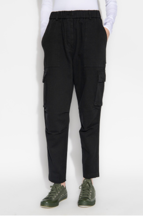 forte_forte Cotton cargo trousers