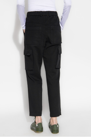 forte_forte Cotton cargo trousers