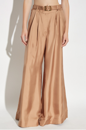 Zimmermann Silk wide-leg trousers