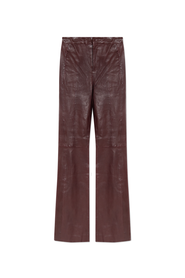 ‘LittiaGZ’ leather trousers od Gestuz