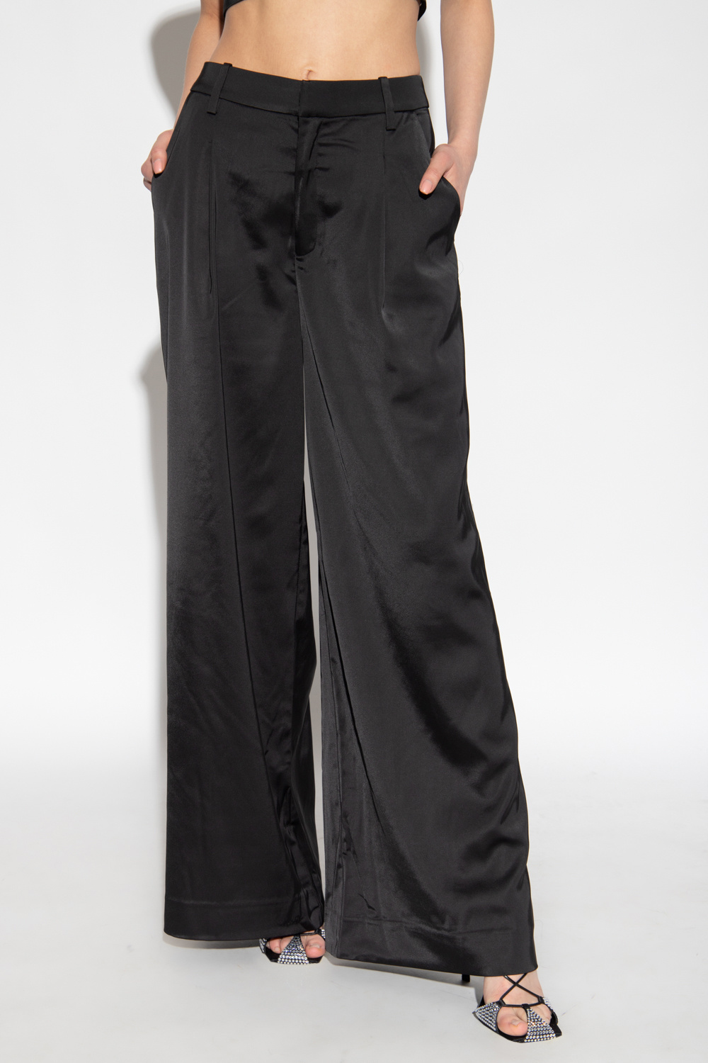 Gestuz ‘HarlowGZ’ satin tribuna trousers