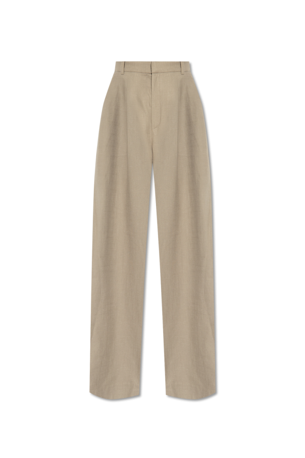 Gestuz ‘BirlyGZ’ trousers Limelight with wide legs