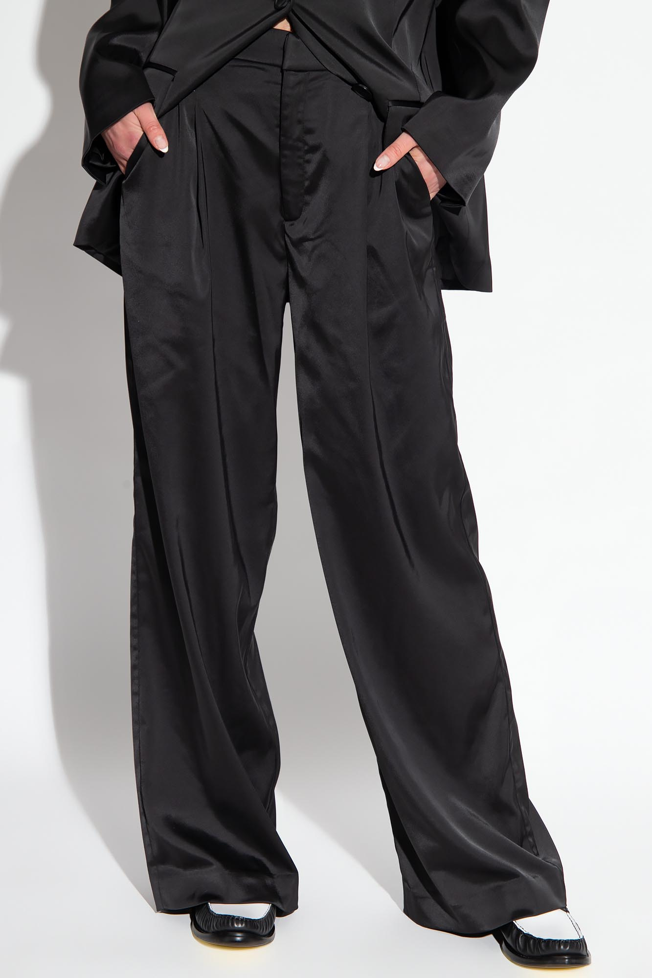 Gestuz ‘YacmineGZ’ satin trousers