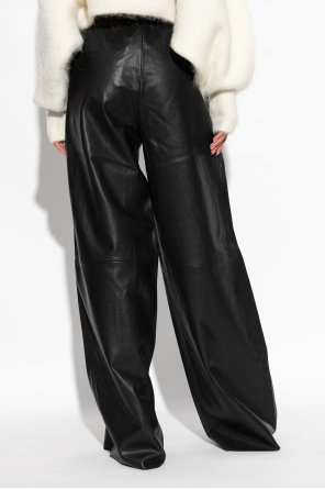 Gestuz Leather pants 'Trackygz'