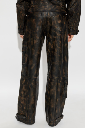 Gestuz Leather pants Lineragz