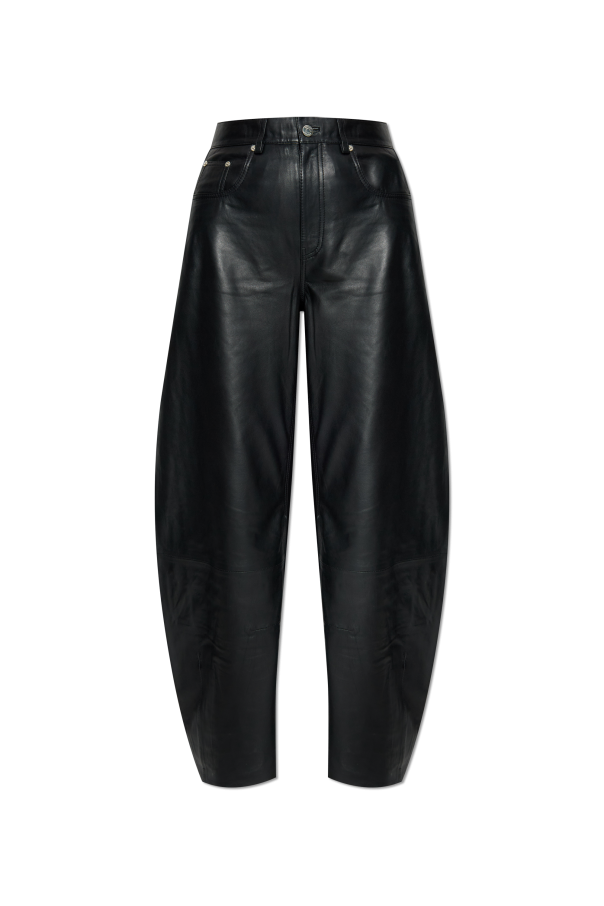 Leather trousers `Gzrio` od Gestuz