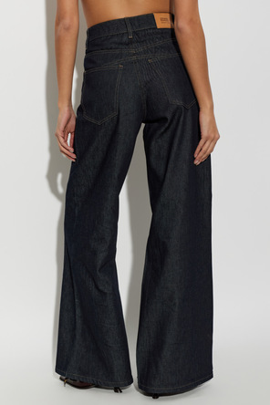Gestuz Jeans ‘Gzabina’ bootcut de denim azul-escuro premium da Gestuz para mulher