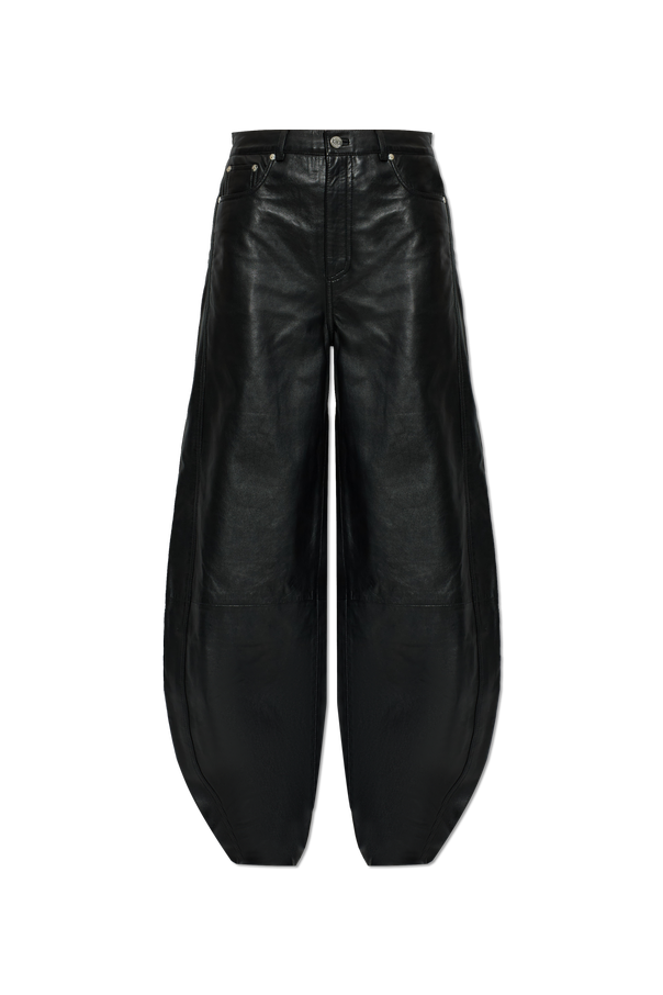 Leather trousers ‘Gzchaela’ od Gestuz