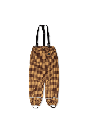 Trousers with suspenders