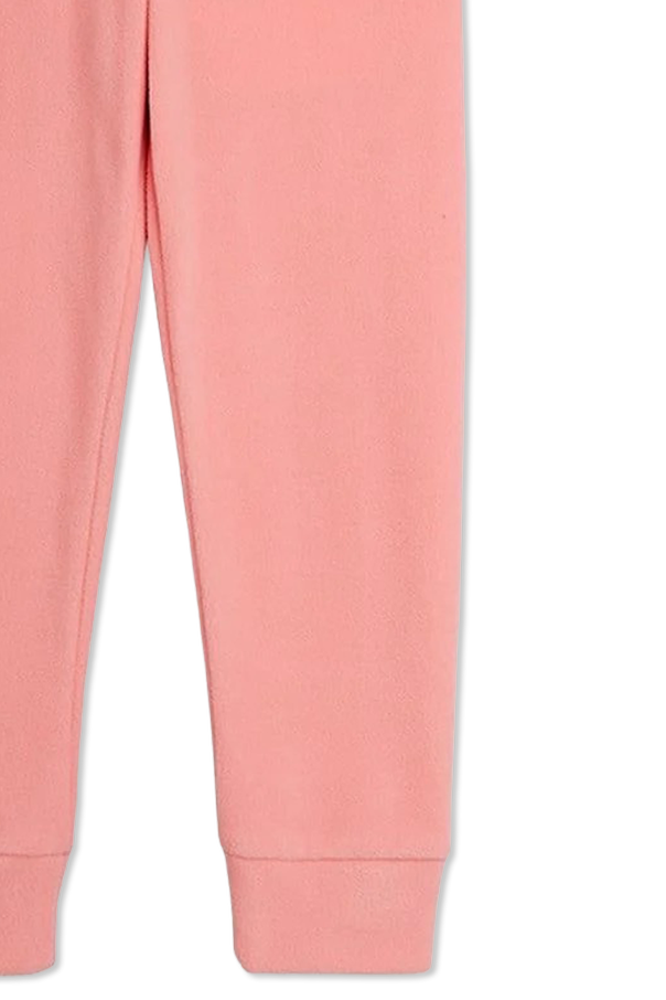 Mini Rodini Pantaloni de trening cu model brodat