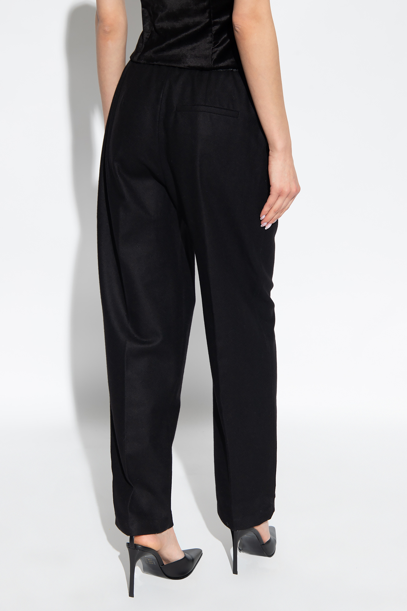 forte_forte Wool trousers