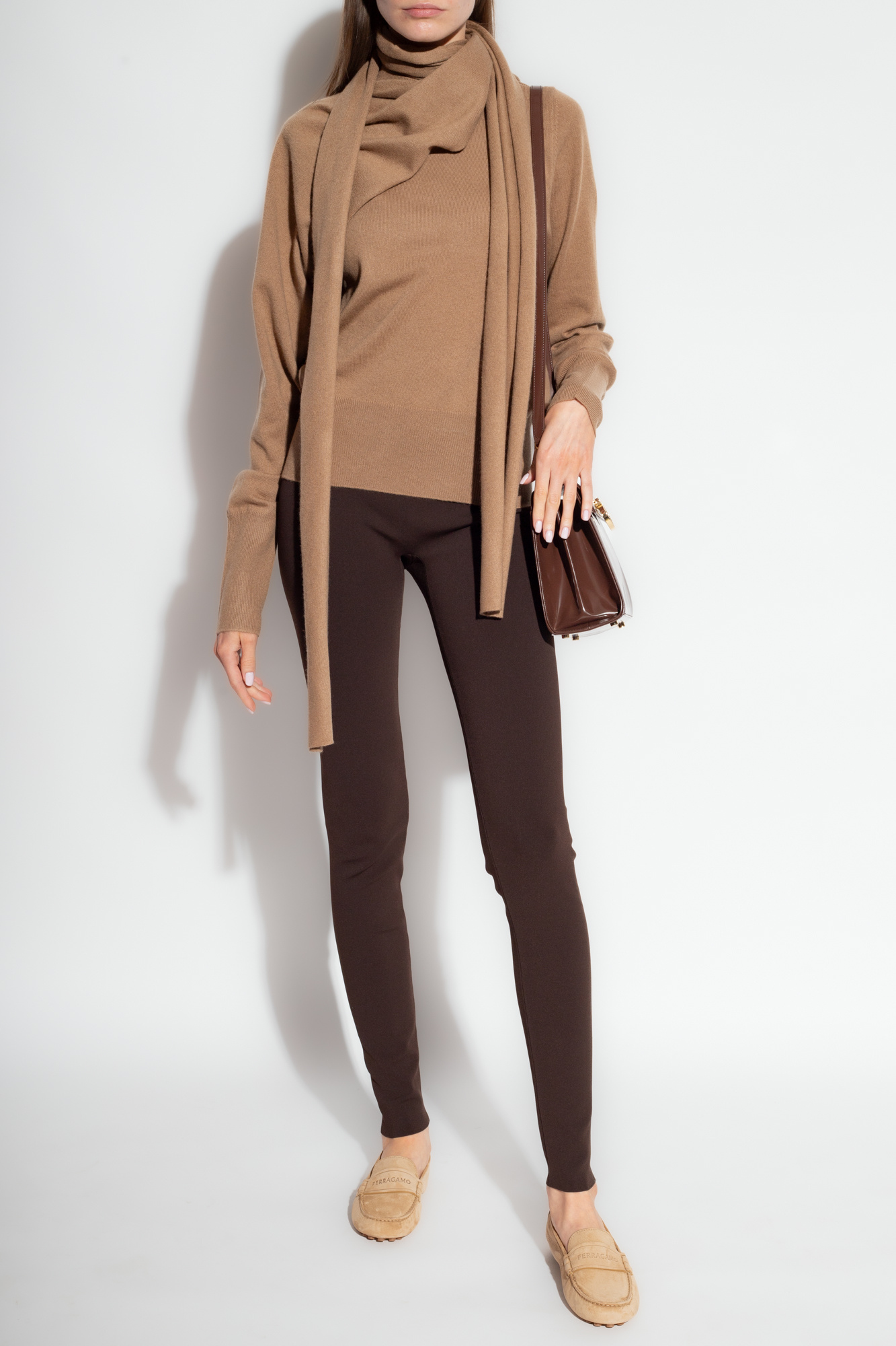 FERRAGAMO Leggings with logo