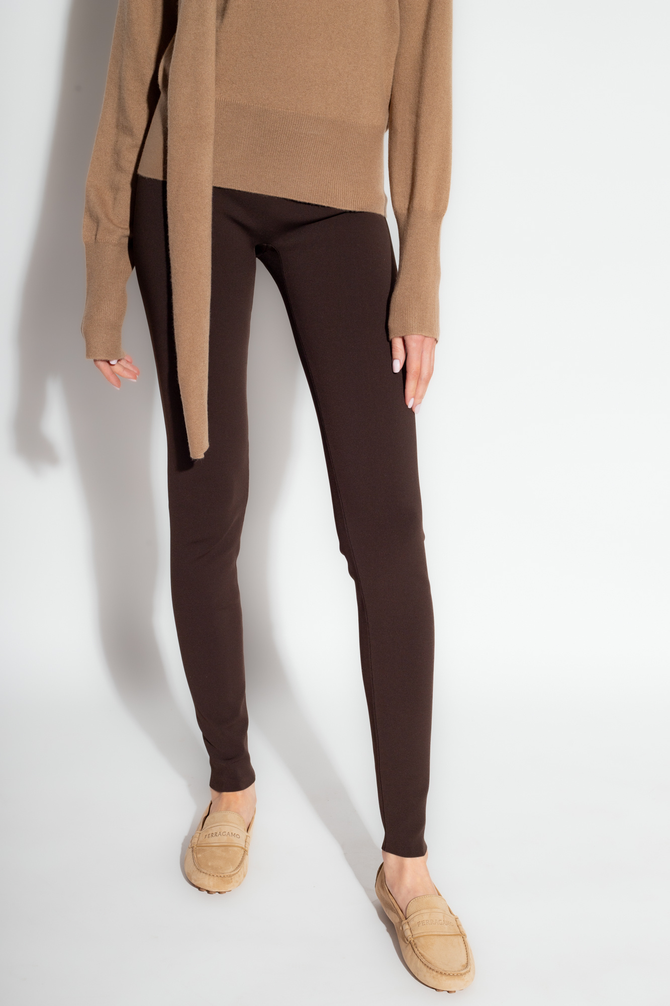 FERRAGAMO Leggings with logo