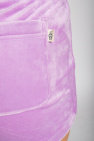 UGG PURPLE ‘Valerius’ shorts with velvet finish