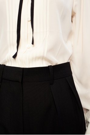 Victoria Beckham Pleat-front trousers