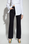 Victoria Beckham Woolen pleat-front trousers