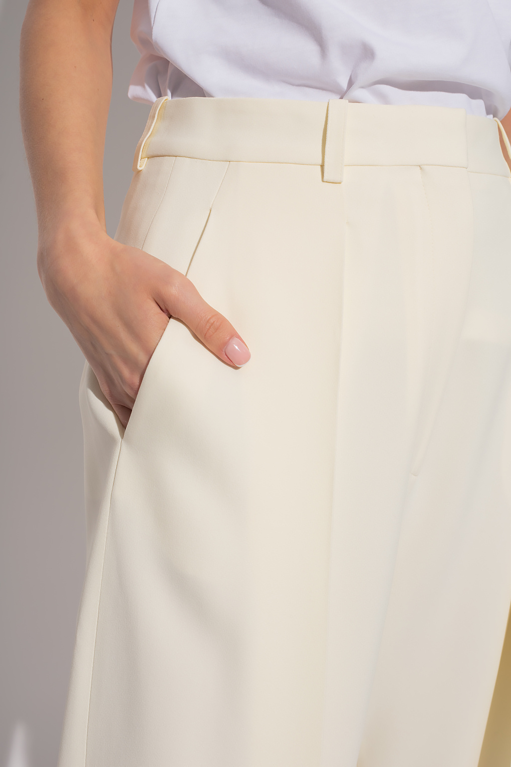 Victoria Beckham Pleat-front trousers