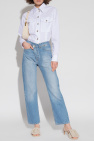 Victoria Beckham Jeans with asymmetrical fastening
