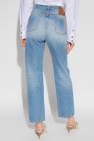 Victoria Beckham Jeans with asymmetrical fastening
