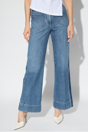 Victoria Beckham Emry cropped straight-leg jeans